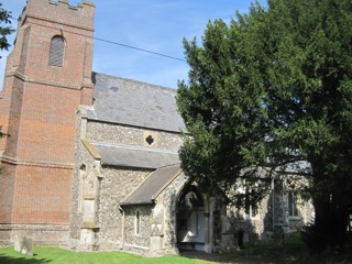 photo of All Saints' Church burial ground